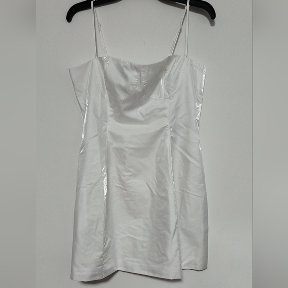 [5x$20] New Mini White Dress / Size 10 - Picture 6 of 7